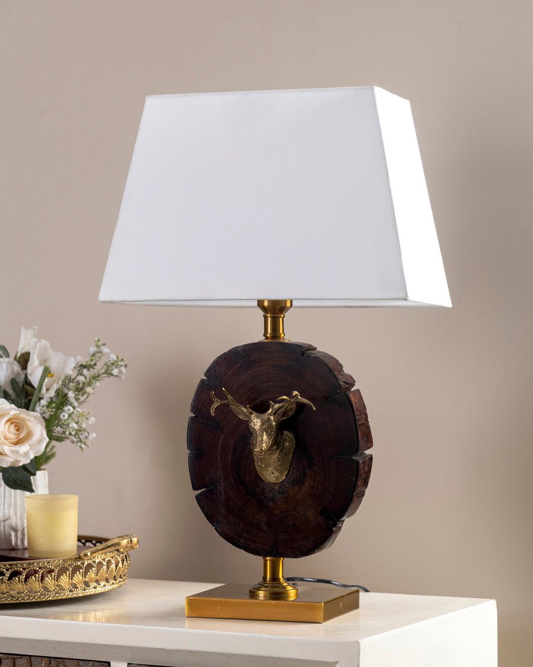 Royal Motif Accent Table Lamp