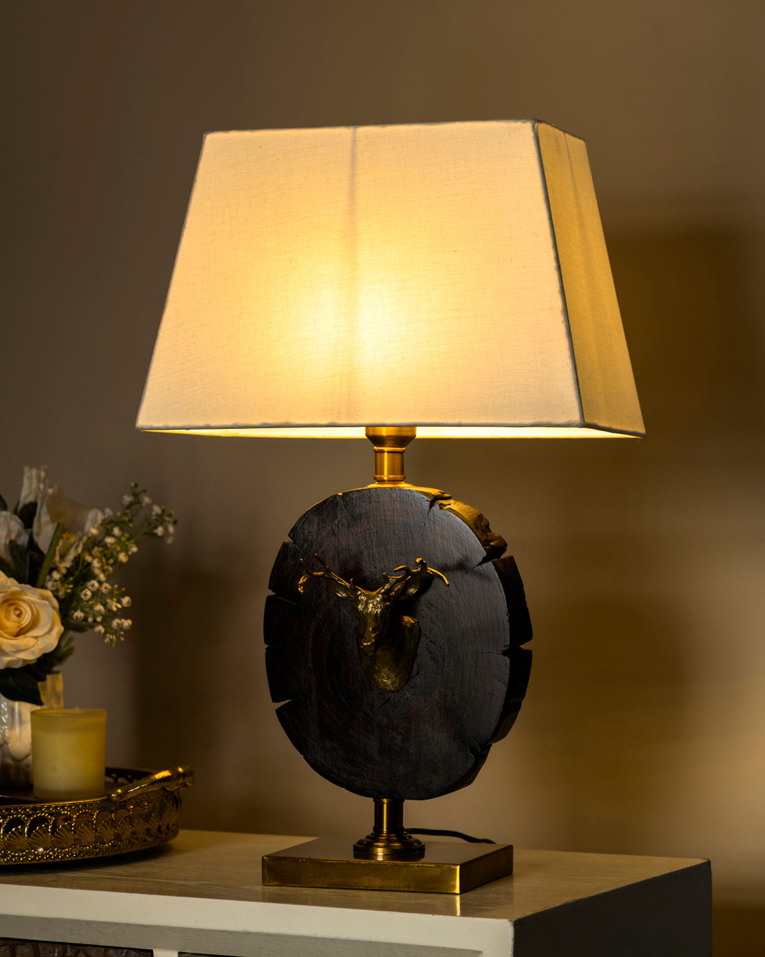 Royal Motif Accent Table Lamp