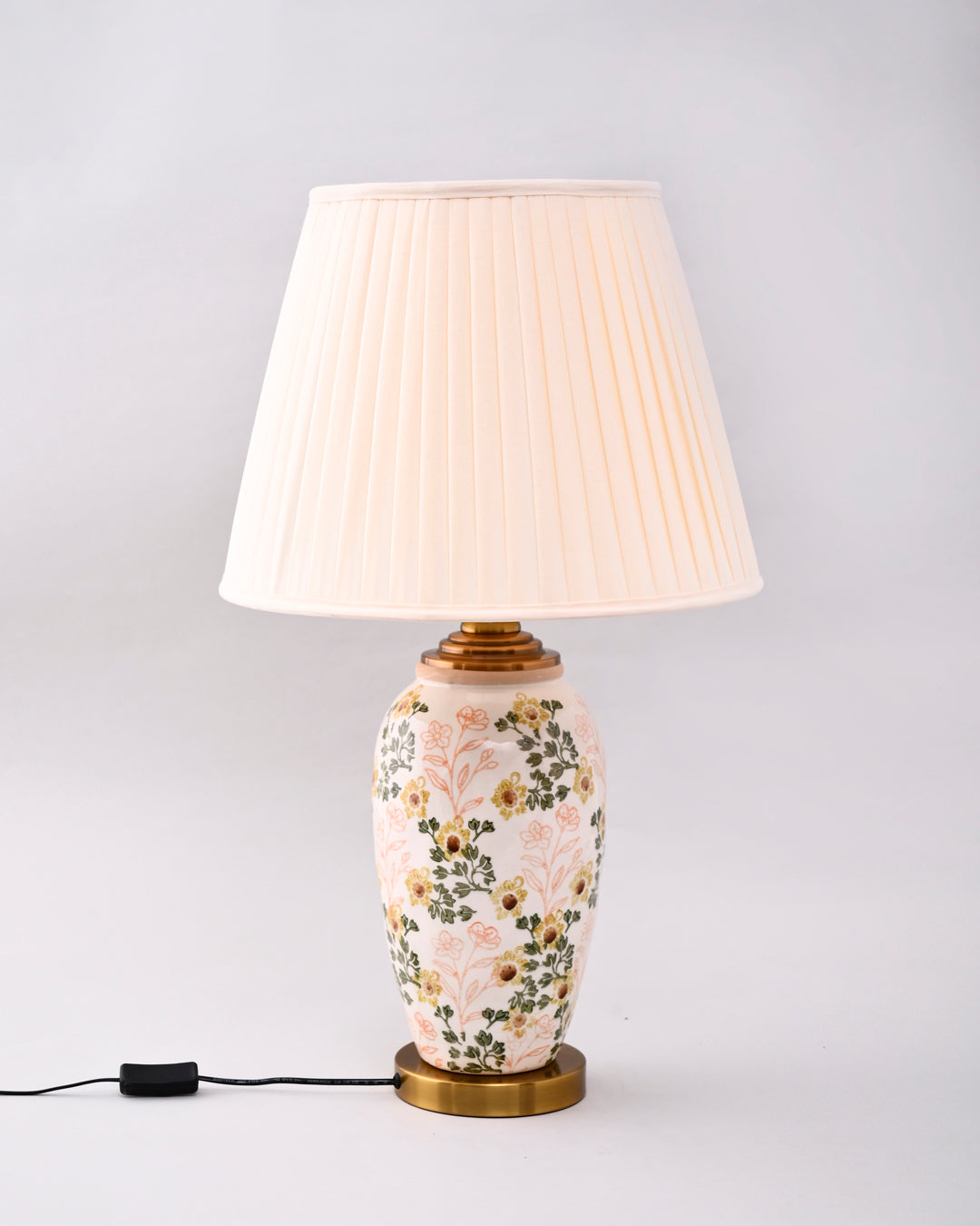 Peach Blossom Garden Table Lamp